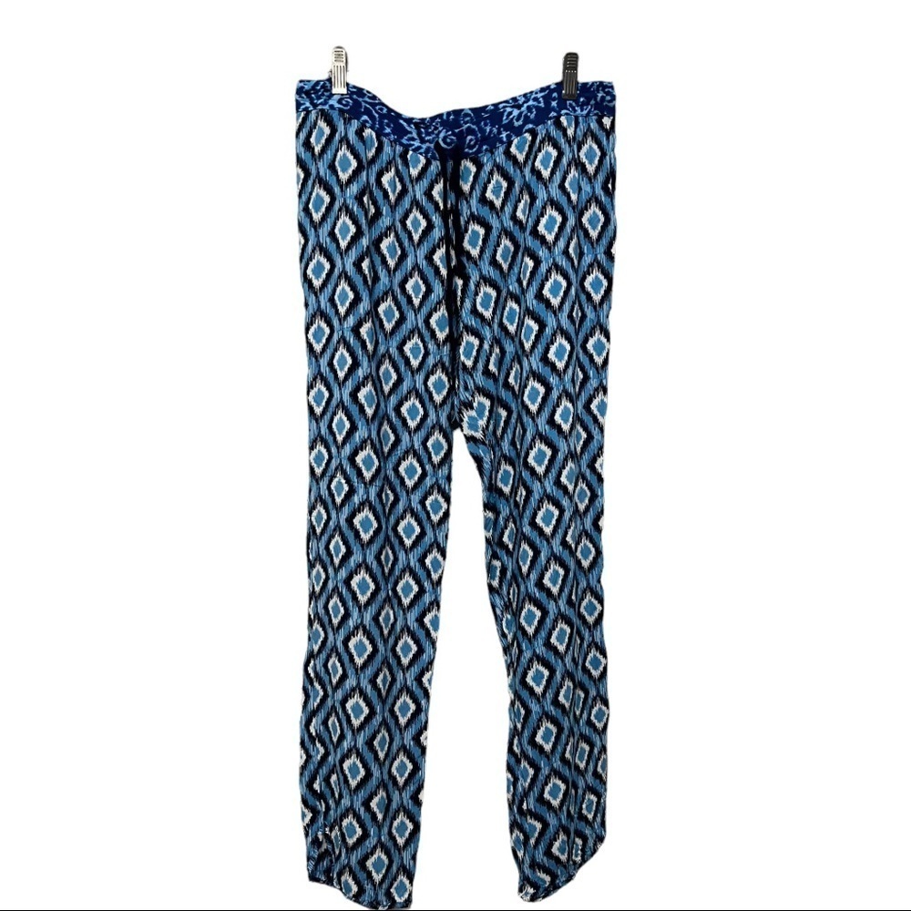 LOUNGE AFFAIR (NWOT) PJ SET (TOP & BOTTOM) SIZE M. DRAWSTRING WAIST - Picture 3 of 12